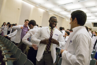 First-year medical students at the Immersion Ceremony in Seattle.