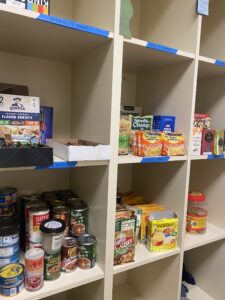 The UW Division of Physical Therapy's 'little free pantry.'
