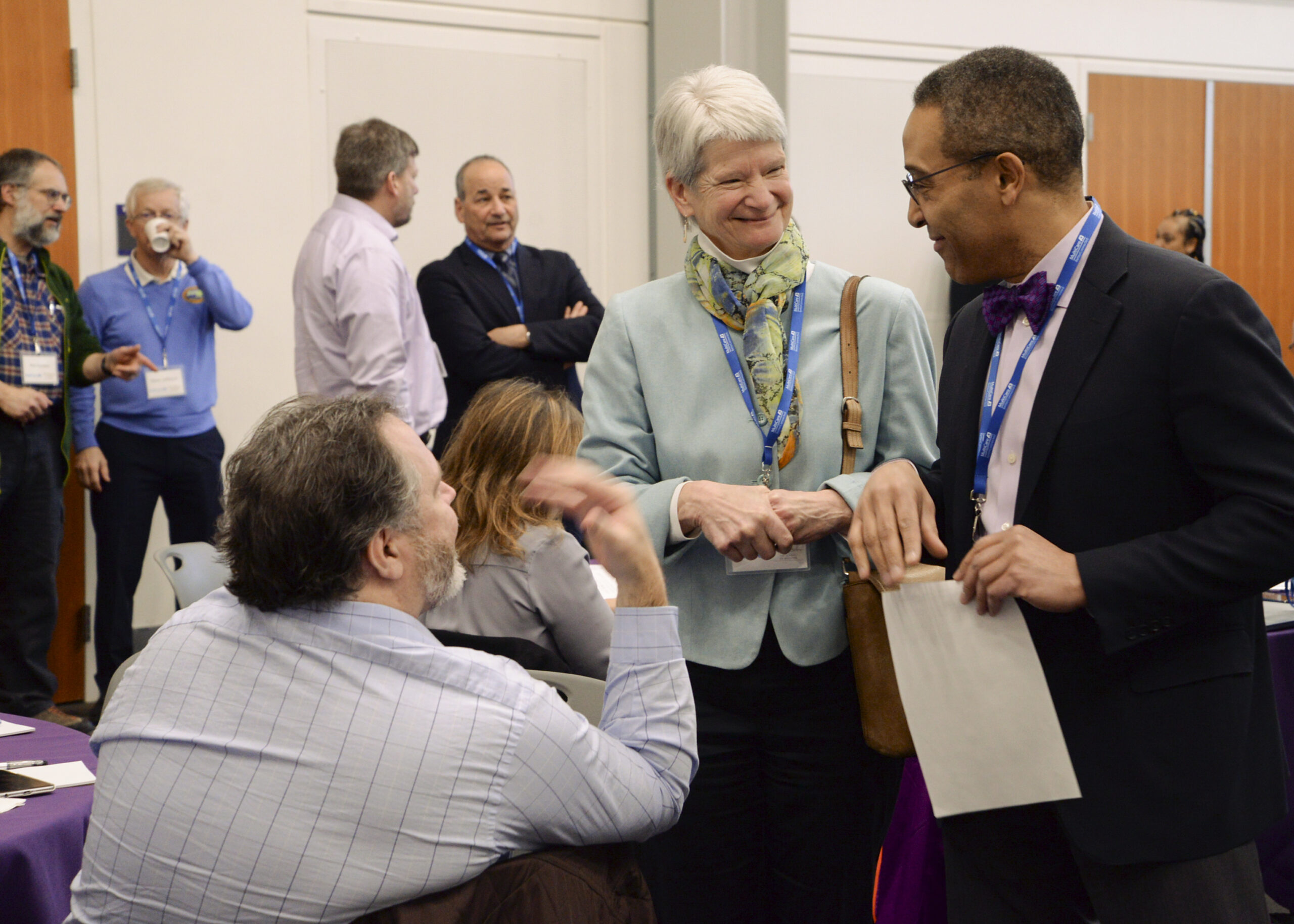 Dr. Joyner talks to attendees of the 2019 Graduate Medical Education summit at UW Tacoma.