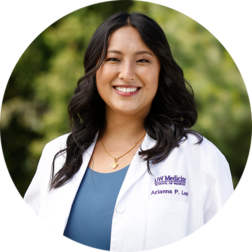 UW School of Medicine student Arianna Lee