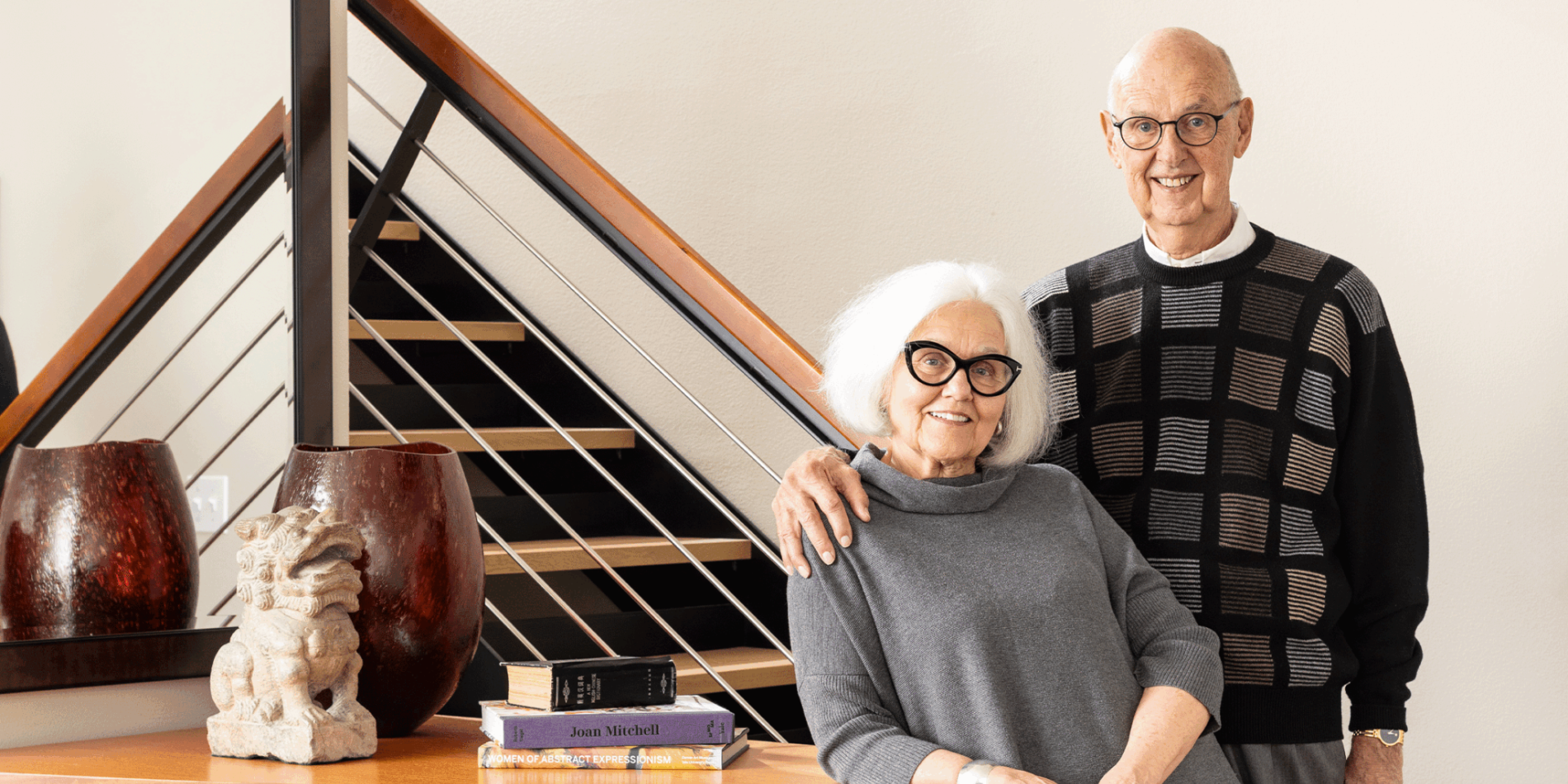 Cherie Wright-Wilson and Raymon Wilson at their home.